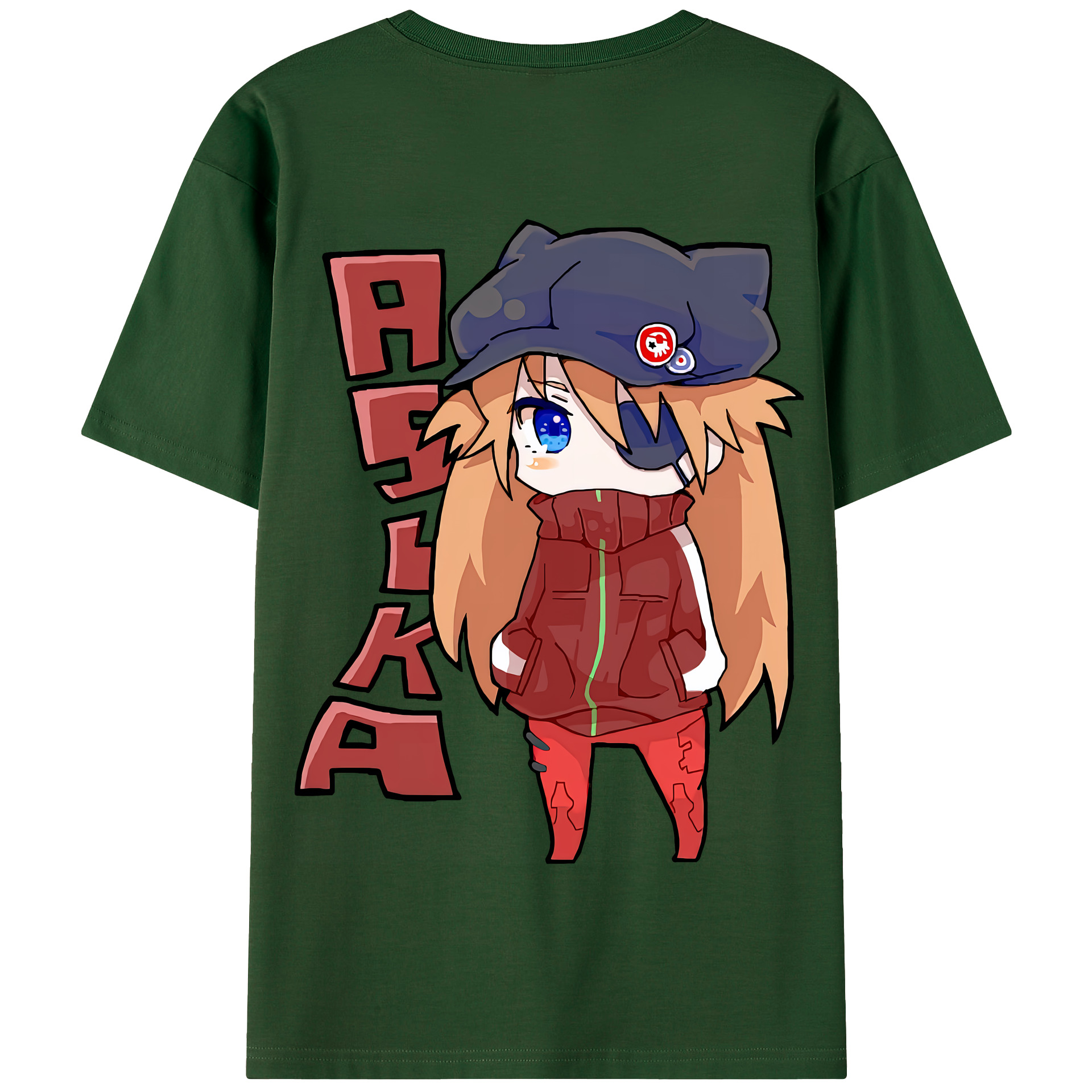 （画像用） EVA 新世紀エヴァンゲリオン 綿100％半袖Tシャツ（背面プリント）